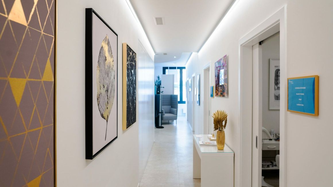 Intérieur clinique du lac